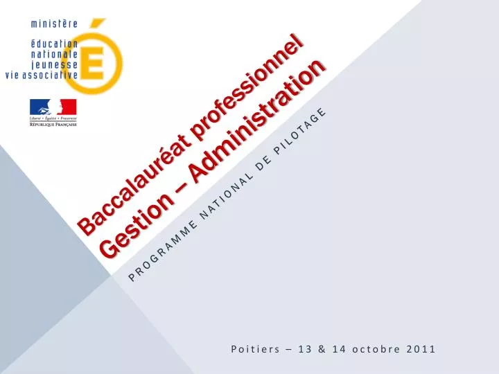 baccalaur at professionnel gestion administration