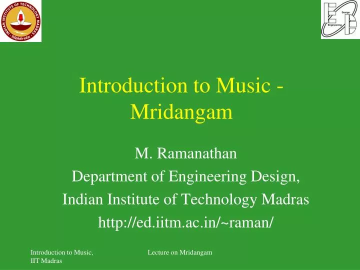 introduction to music mridangam