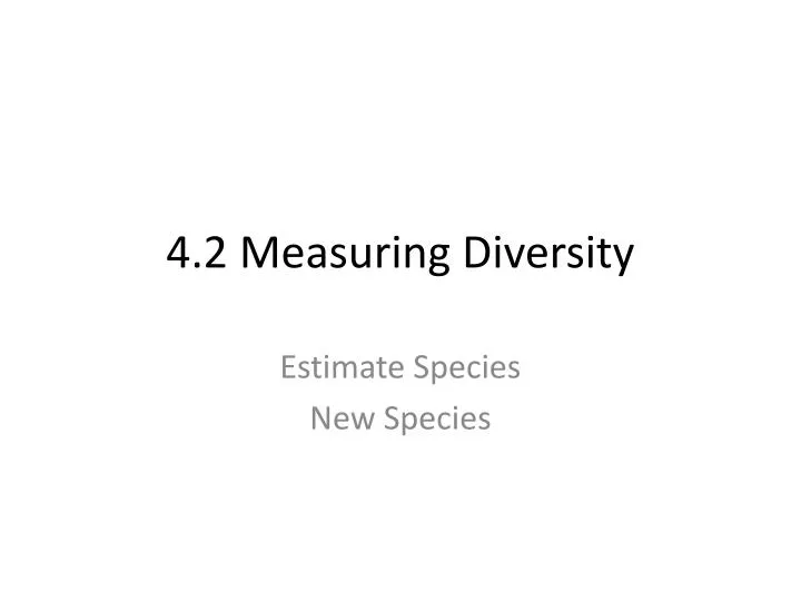 4 2 measuring diversity