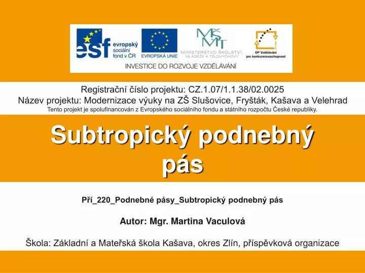 subtropick podnebn p s