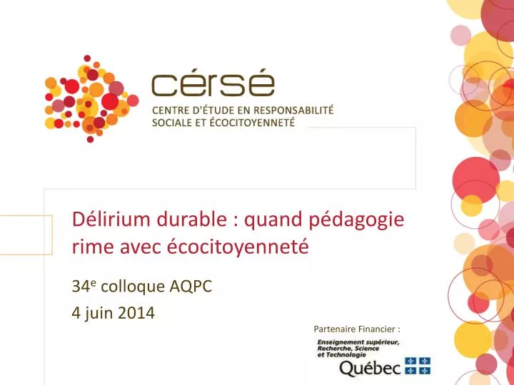 d lirium durable quand p dagogie rime avec cocitoyennet