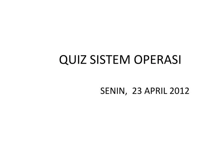 quiz sistem operasi