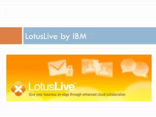 LotusLive by IBM