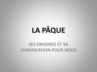la p que