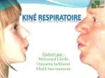 kiné respiratoire - slide 1