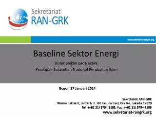 baseline sektor energi