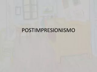 postimpresionismo