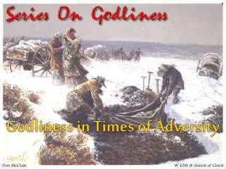 Godliness in Times of Adversity