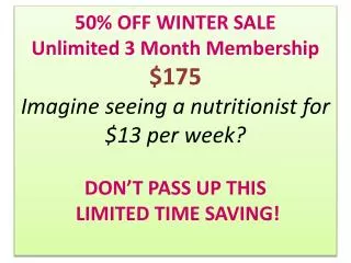 Unlimited 3 Month Membership