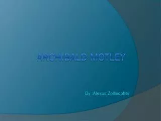 Archibald Motley