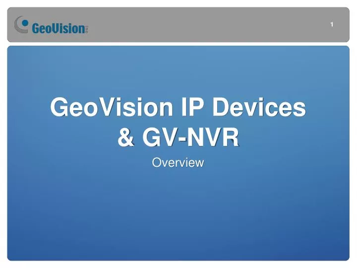 geovision ip devices gv nvr