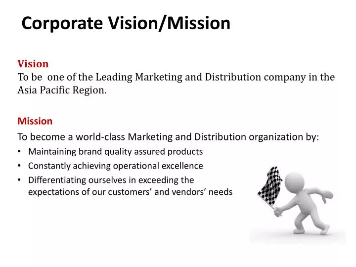 corporate vision mission
