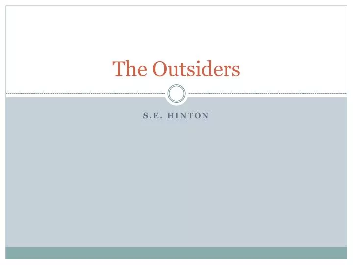 the outsiders