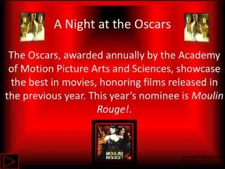 A Night at the Oscars