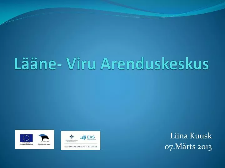 l ne viru arenduskeskus