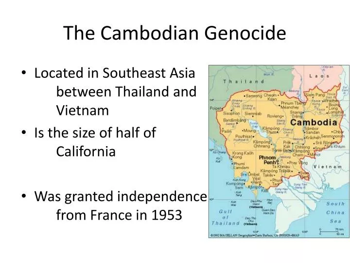 the cambodian genocide