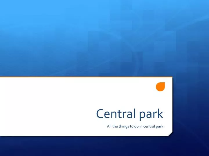 central park