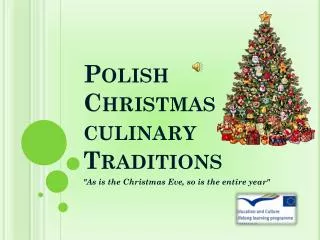 Polish Christmas culinary Traditions