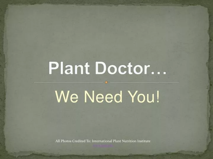 plant doctor