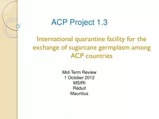 ACP Project 1.3