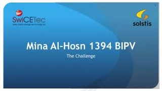 Mina Al-Hosn 1394 BIPV