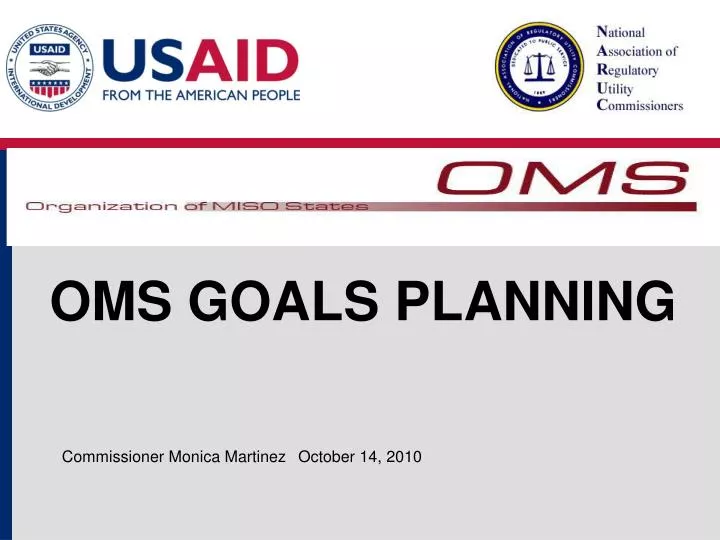 oms goals planning