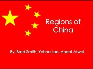 Regions of China