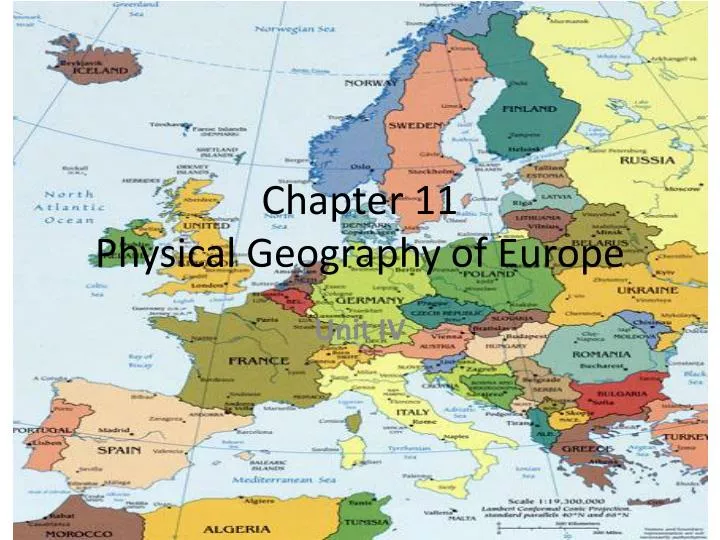 chapter 11 physical geography of europe