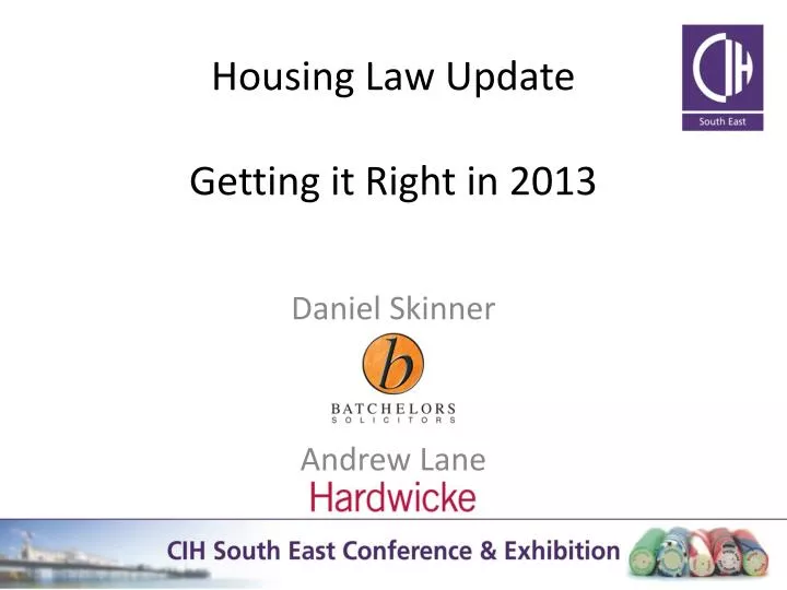housing law update getting it right in 2013