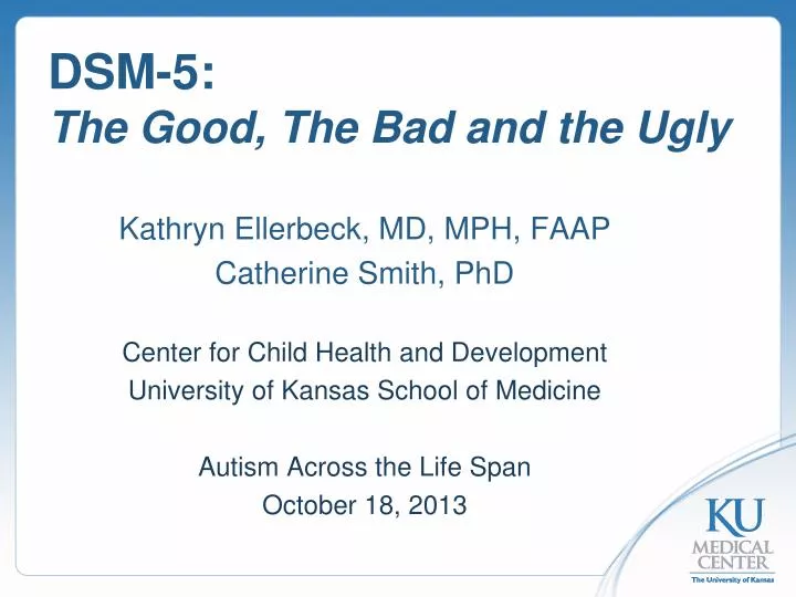 dsm 5 the good the bad and the ugly