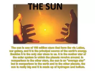 THE SUN