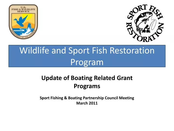 wildlife and sport fish restoration program
