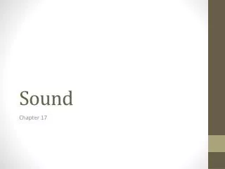 sound
