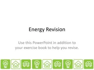 Energy Revision