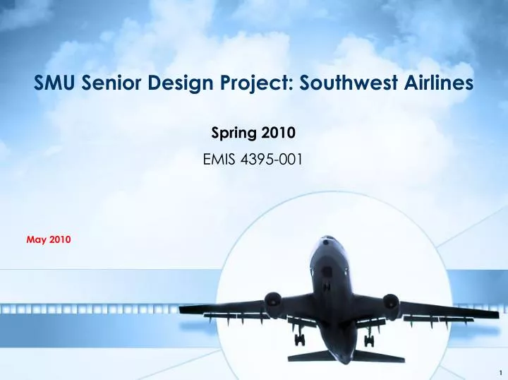smu senior design project southwest airlines