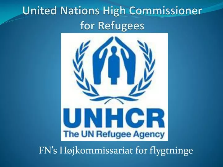 united nations high commissioner for refugees