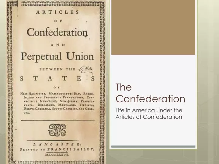 the confederation