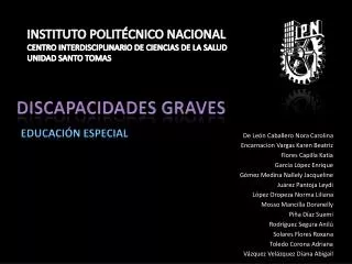 discapacidades graves