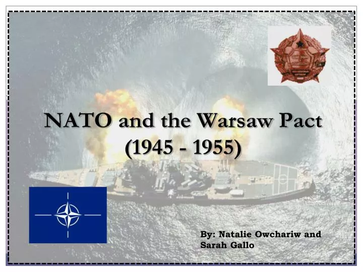 formation of nato warsaw pact