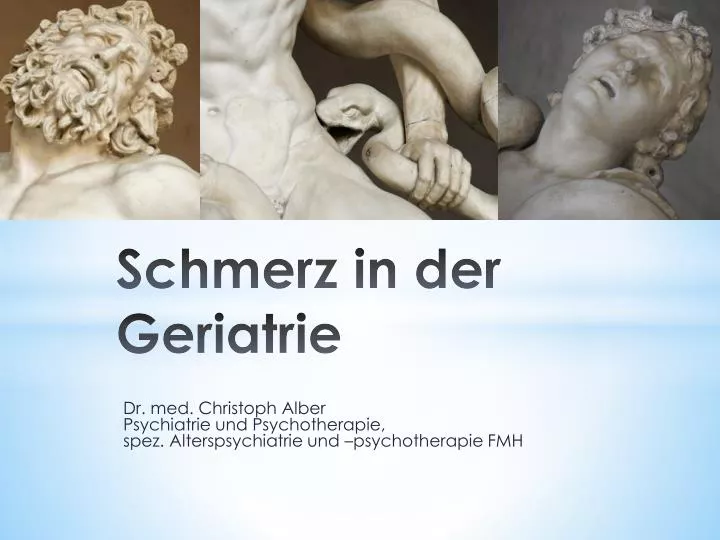 schmerz in der geriatrie