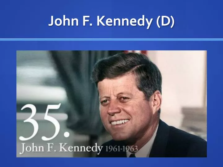 john f kennedy d