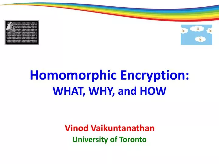 homomorphic encryption what why and how