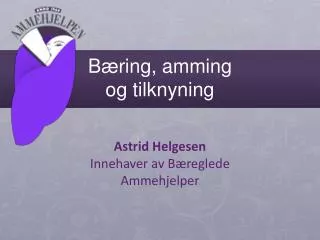 b ring amming og tilknyning