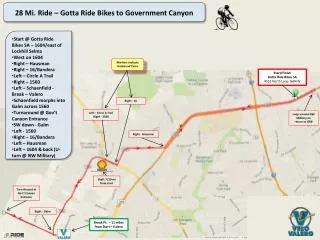 28 Mi. Ride – Gotta Ride Bikes to Government Canyon