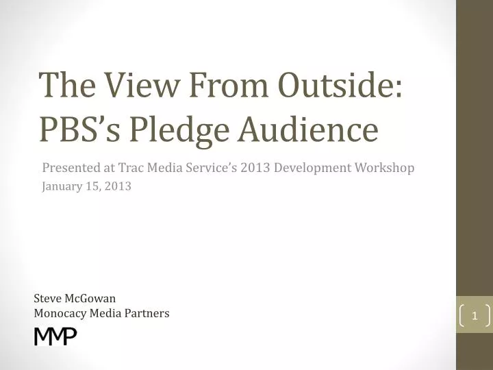 the view from outside pbs s pledge audience