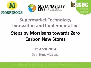 Supermarket Technology Innovation and Implementation