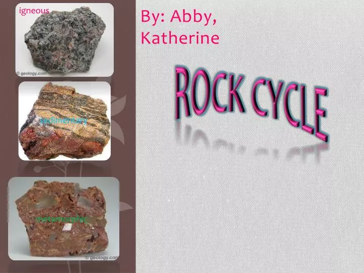 rock cycle