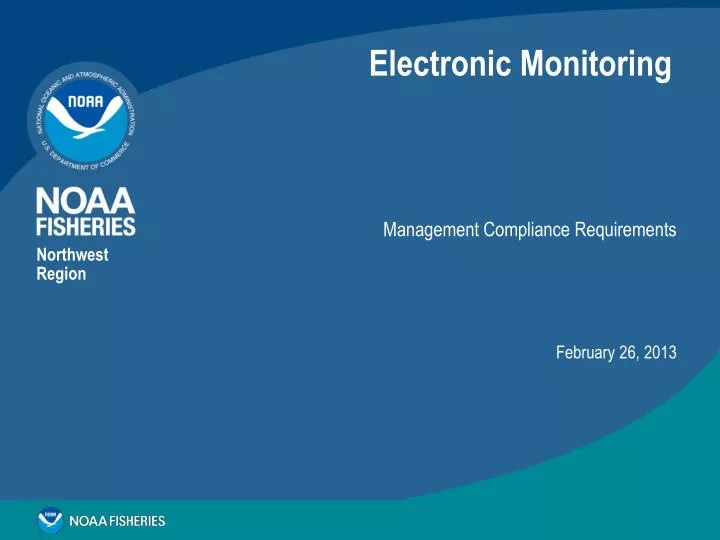 electronic monitoring