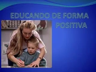 educando de forma positiva