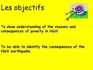 les objectifs